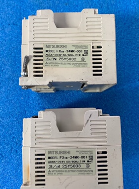 三菱PLCFX1N24MR001二手拆机实物拍摄-议价