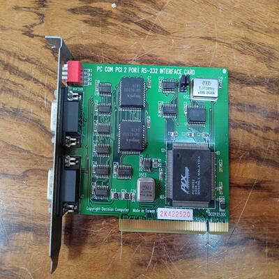 PC COM PCI PORT RS-232 INTERFA~议价
