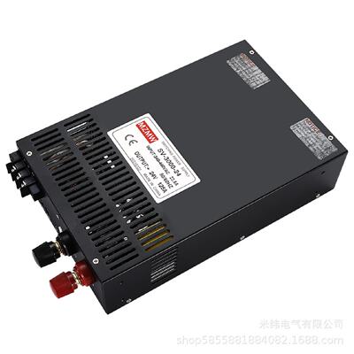 380转24V12V36V48V0-110伏可调DC直流150A200A3K瓦开关电源3000W