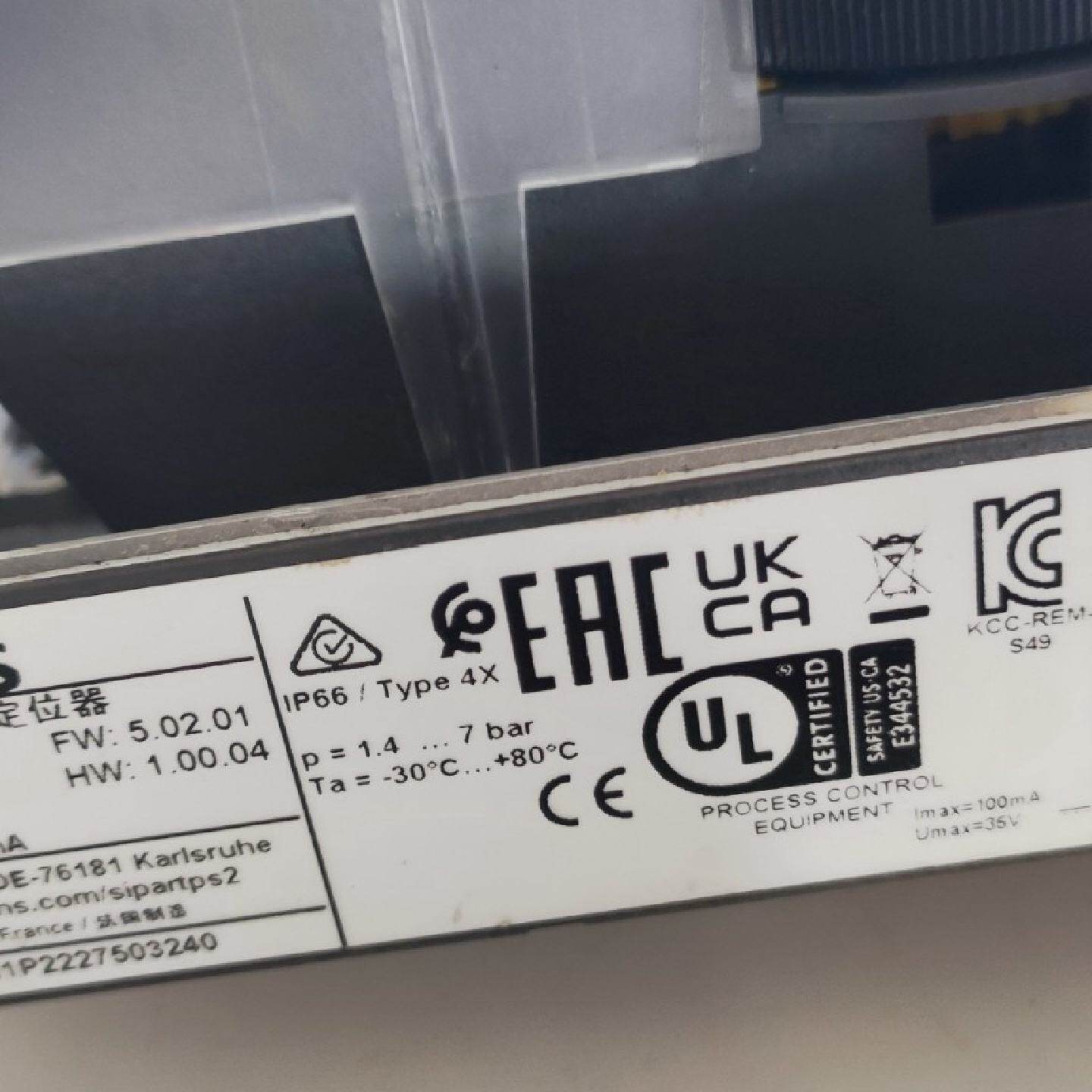 西门子 三断保位定位器6DR5020-0NN00-0AA0,--议价商品