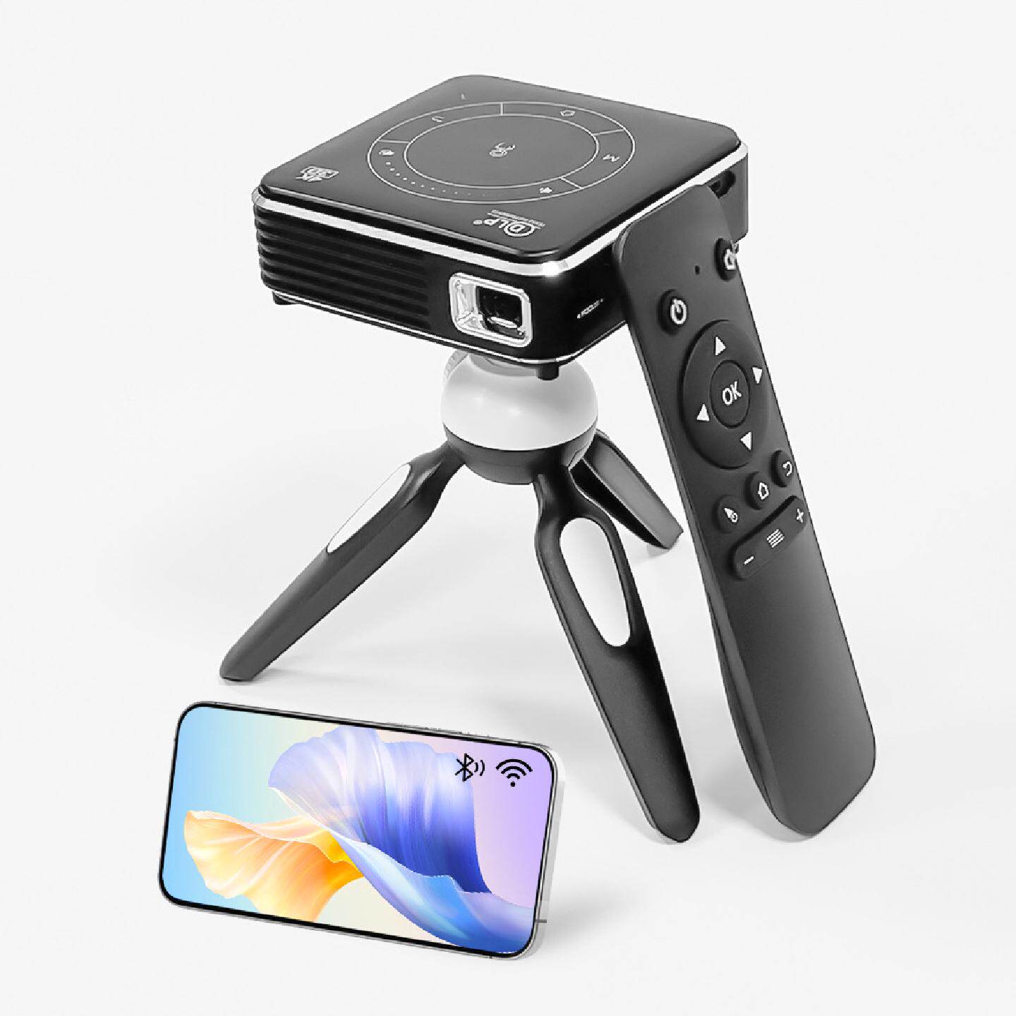 P11高清投影仪4K高清DLP迷你3D智能微型投影仪便携式家用投影
