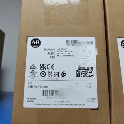 25BV2P5N104交流变频器0.4kW全新AB现