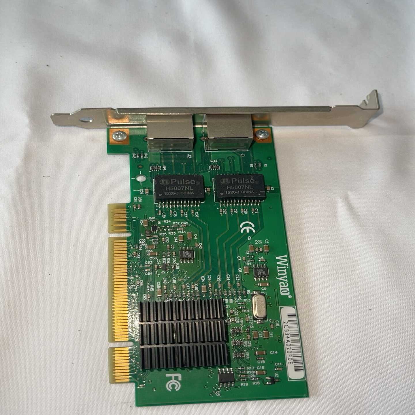 WinyaoWY546T2PCI双口千兆网卡询价