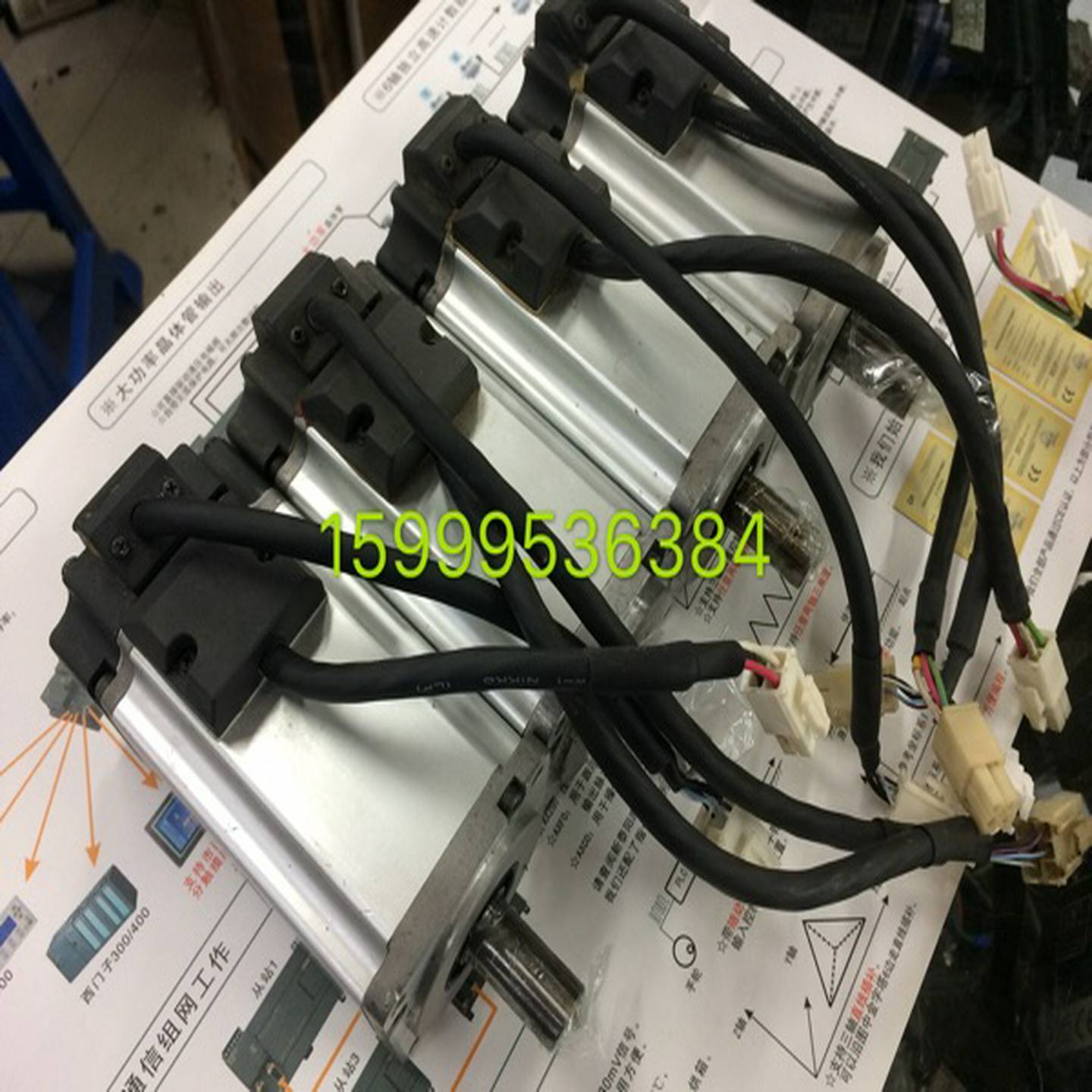 议价-原装拆机松下A4MHMD042P1U400W伺服电机，成色好，保用议价
