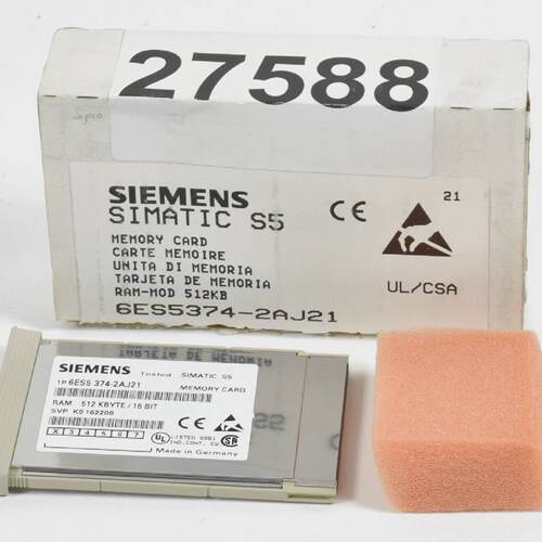 Siemens Simatic S5 Memory Card 512KByte6ES5 3742AJ216ES53742
