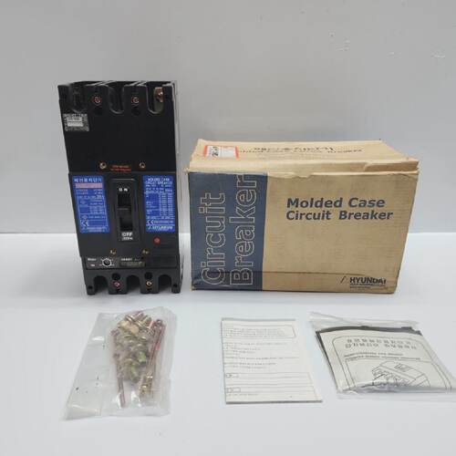 HYUNDAI HBL203 3POLE MOLDED CASE CIRCUIT BREAKER 200A