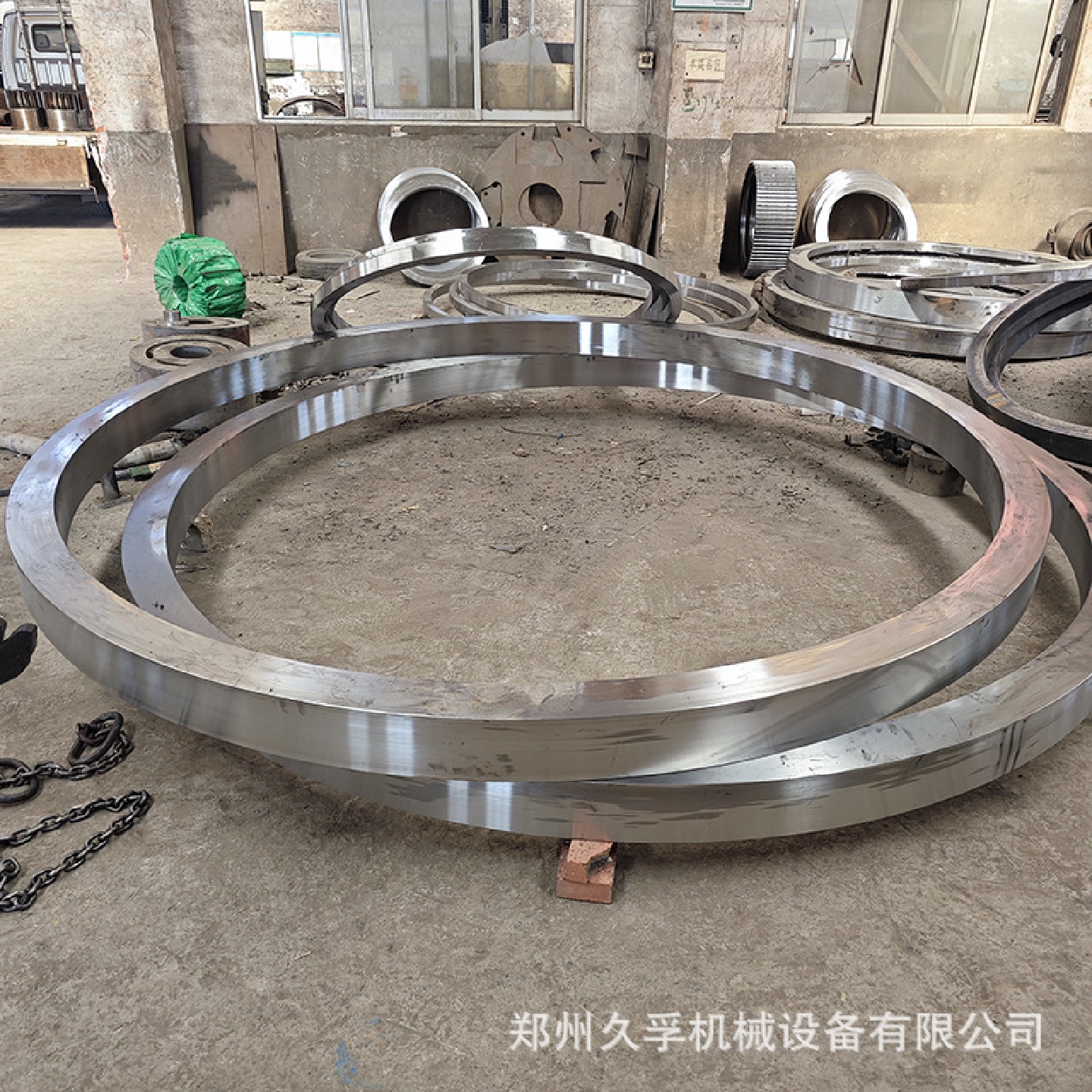 供应加工回转窑大齿轮锻打铸钢烘干机大小齿轮精度高经久耐用