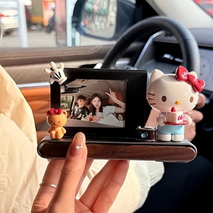 kt摆件车载合照相框摆台情侣情人节女神节生日礼物手工diy材料框