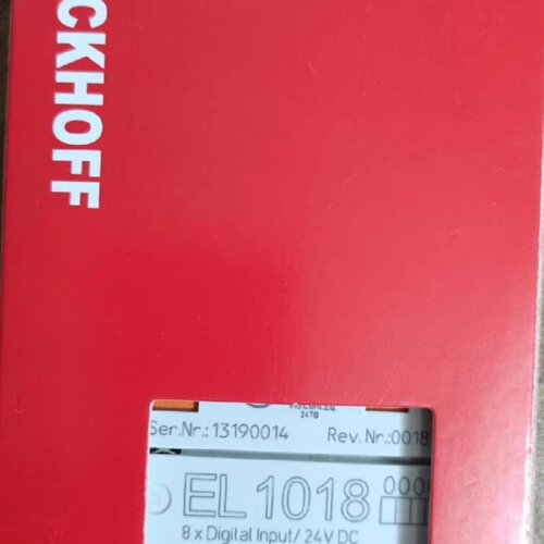 EL1018倍福模块全新正品行货现货供应-议价