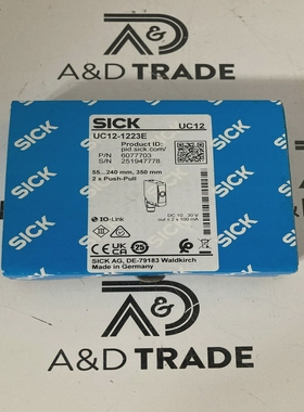 SICKUC12-1223E6077703UltrasonicProximitySensors