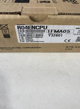 三菱可编程控制器扩展模块，型号R04ENCPU，包原装全新正--议价商