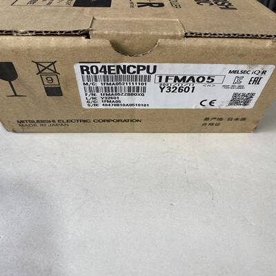 三菱可编程控制器扩展模块，型号R04ENCPU，包原装全新正--议价商