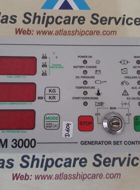 EM 3000 Generador Set Control