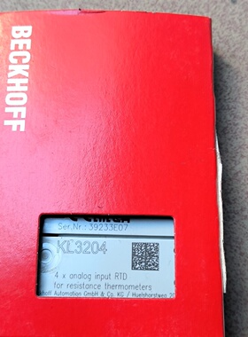 议价倍福KL3204和KL9510模块未拆封