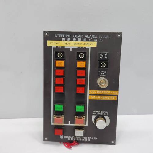 Uzushio Electric USA542 Steering Gear Alarm Panel 1077E