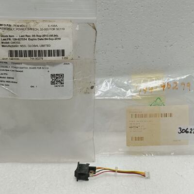 NSSL Global SC110 GMDSS Power Switch Assembly 20065 NKK JWS1