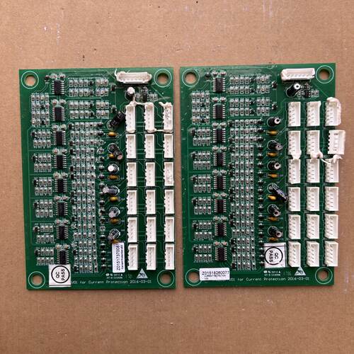 溢价-优利康电流保护板YPCB197的单面板有