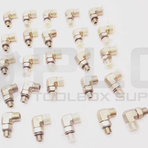 Lote De 31 Nuevos Parker 90 Grados 14 ID X 916 OD Macho