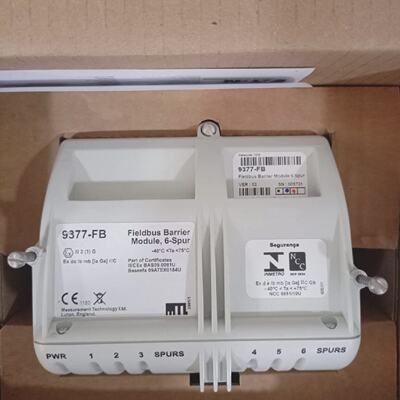 Eaton 9377FB  9377FB VER.02 Fieldbus Barrier Module 6Spur NE