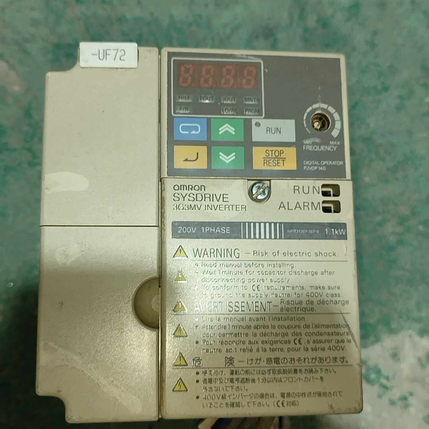 变频器3G3MV-AB0071.1KW，询价