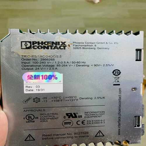 Phoenix contact  Power supply~询价