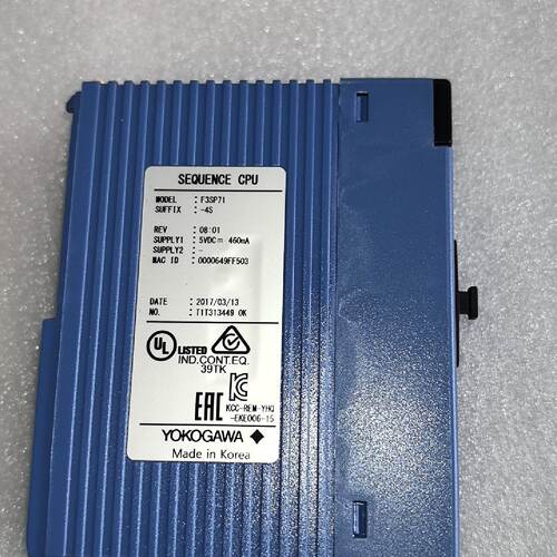 横河CPU模块F3SP714S全新，议价商品