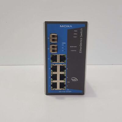 MOXA EDS510A1GT2SFP Gestionado Gigabit Ethernet Switch 12010