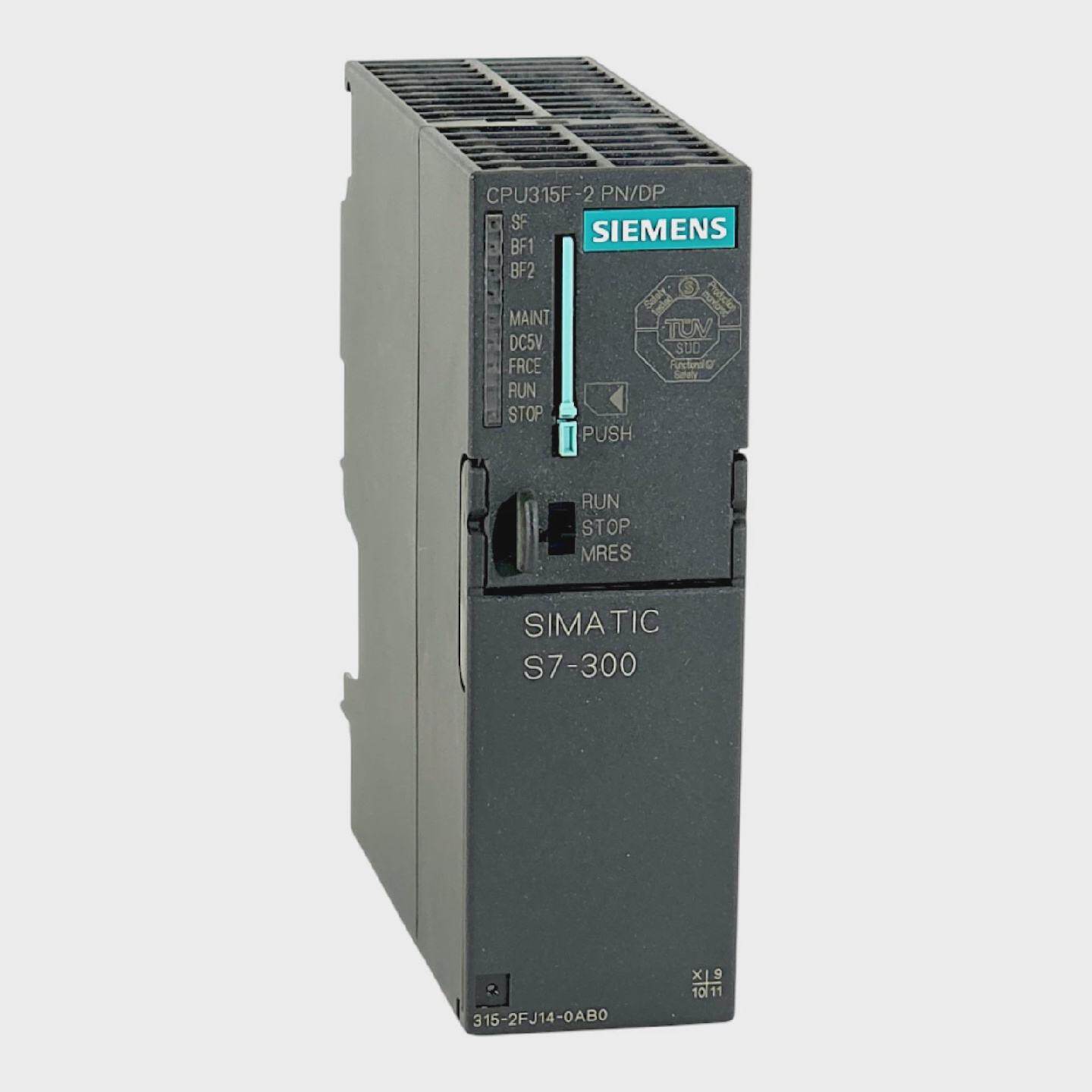 SIEMENS 6ES73152FJ140AB0 SIMATIC S7300 CPU315F2 ZENTRALBAUGR