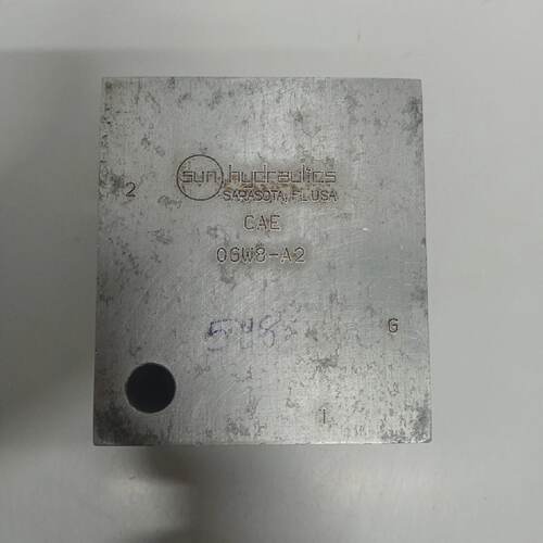 Sun Hydraulics CAE 0GW8A2 Angolo Di Novanta Con Porta Manome