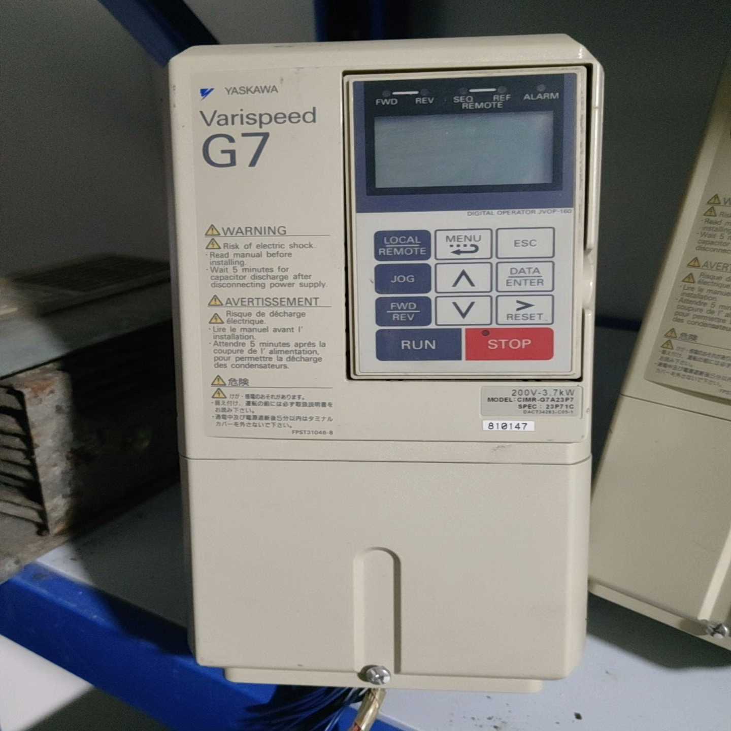 安川变频器G7A23P7/G7A22P2220V/200V询价