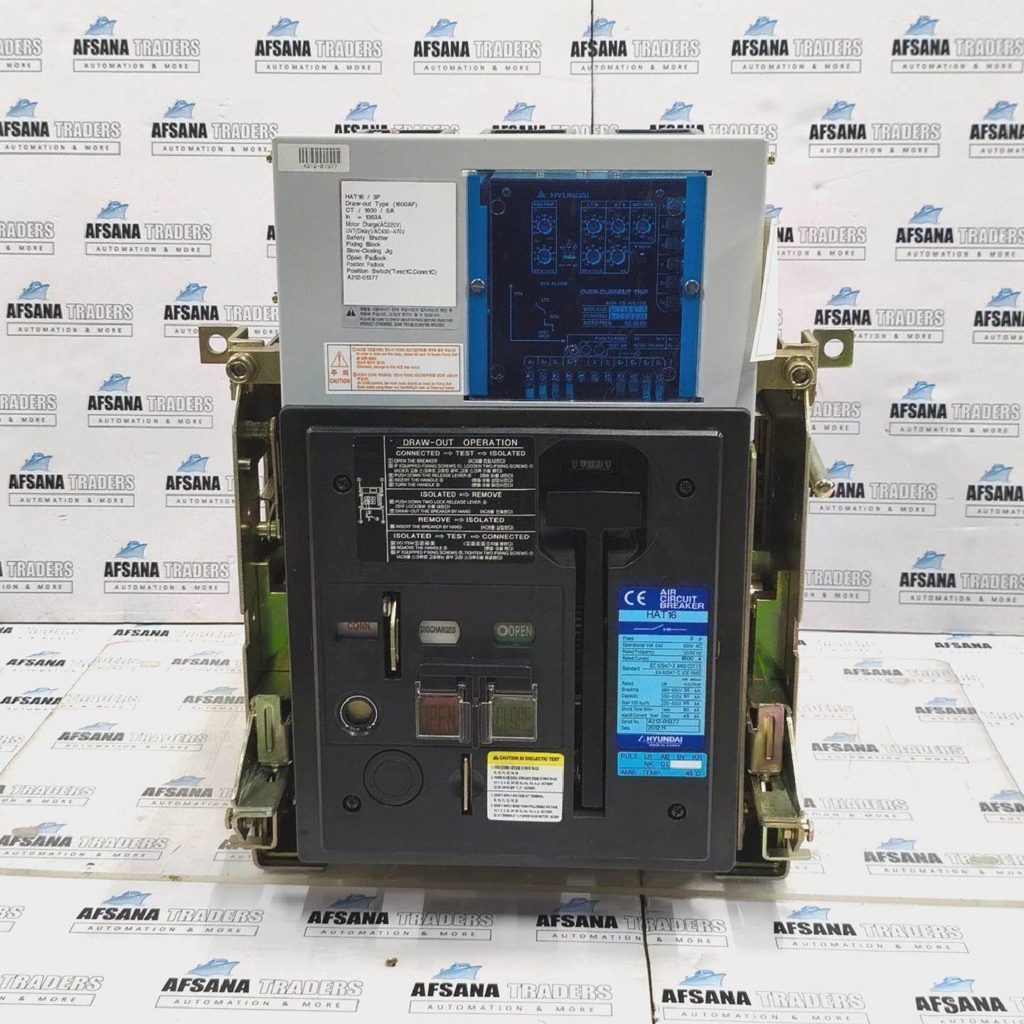 HYUNDAIACB帽子16AIRCIRCUITBREAKER3P1600A690VACUVT430470VAC