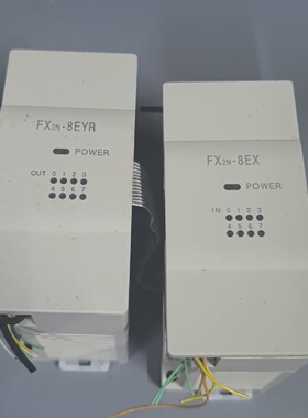 议价FX2N8EX扩展模块DC24V供电议价