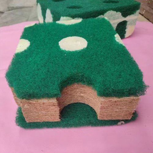 聚酯纤维浮床水上种花生态浮岛漂浮种植盆无土栽培水池造景种植