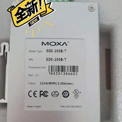 议价现货*MOXA原装正品eds-205b-t 5 EDS-208A-M-SC EDS-208A-SS-