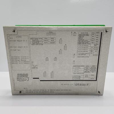 Bently Nevada 3300 Vinration Monitor Module 8801801 Rev A