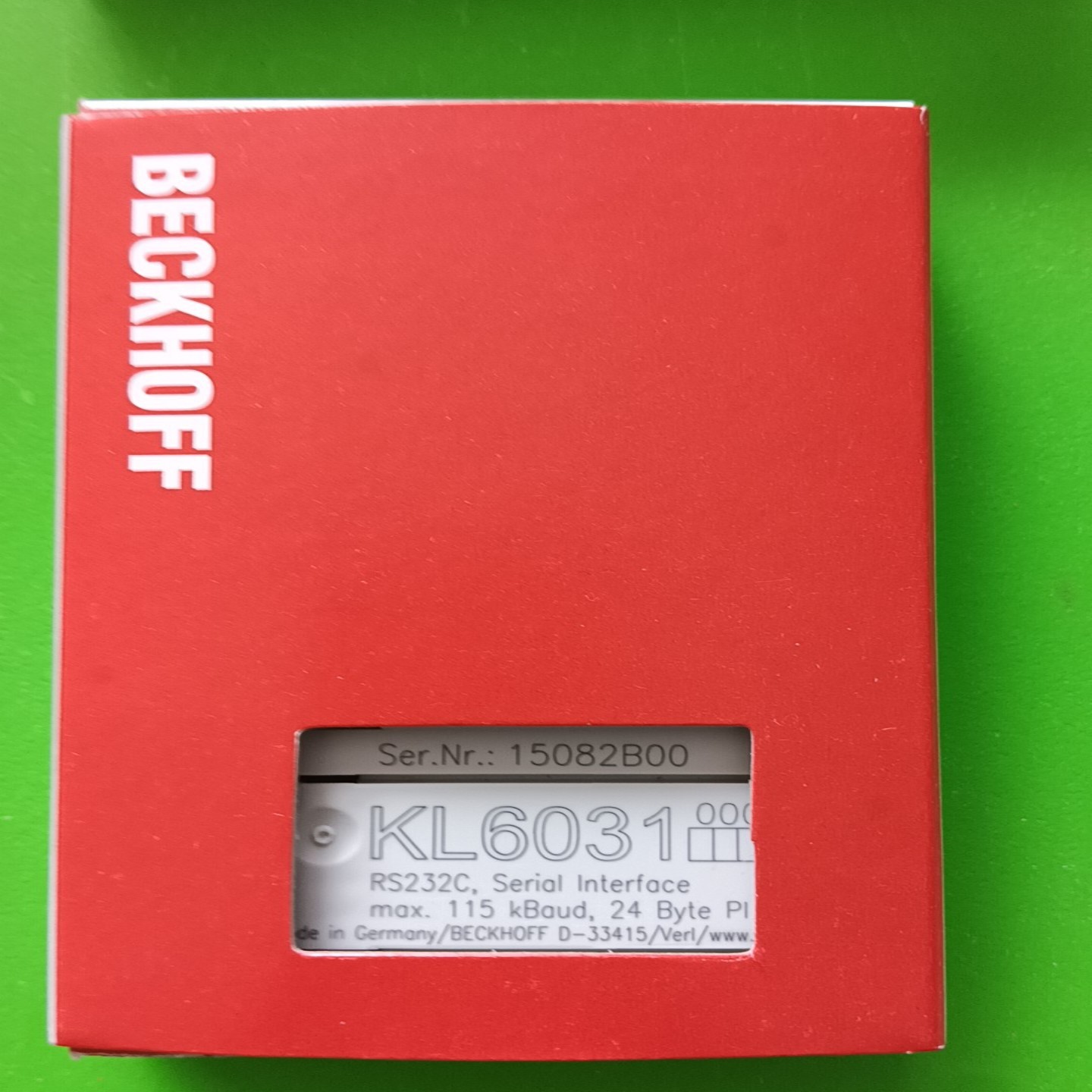 BECKHOFF倍福模块KL6031顺询价