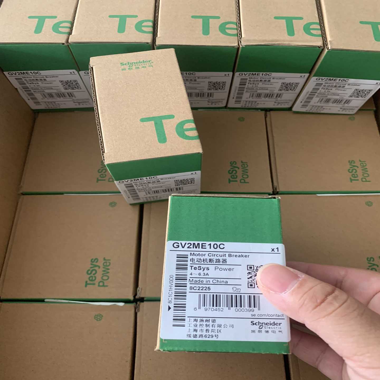 【议价】马达保护器GV2ME10C4-6.3A
