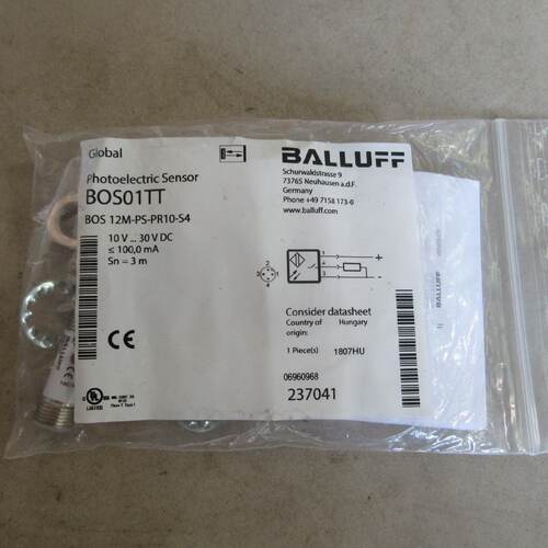 BOS01TT BOS12M-PS-PR10-S4 全新 巴鲁夫BALLUFF—议价