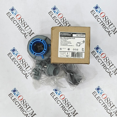 HUBBELLHBL430P9WPIN&SLEEVEPLUG30A250VAC7.6HP3POLE