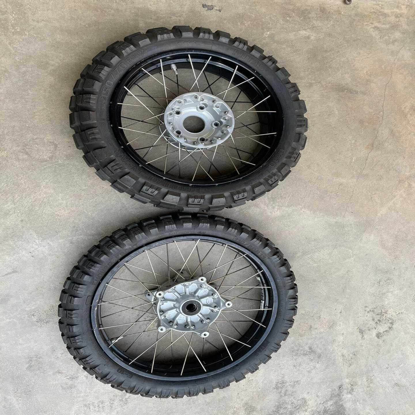 BMW油鸟R1200GS ADV前后辐条轮毂，如图实拍图片，具--议价商品