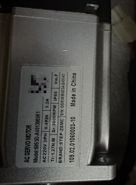 议价Z伺服电机60S5DA4013065R1议价