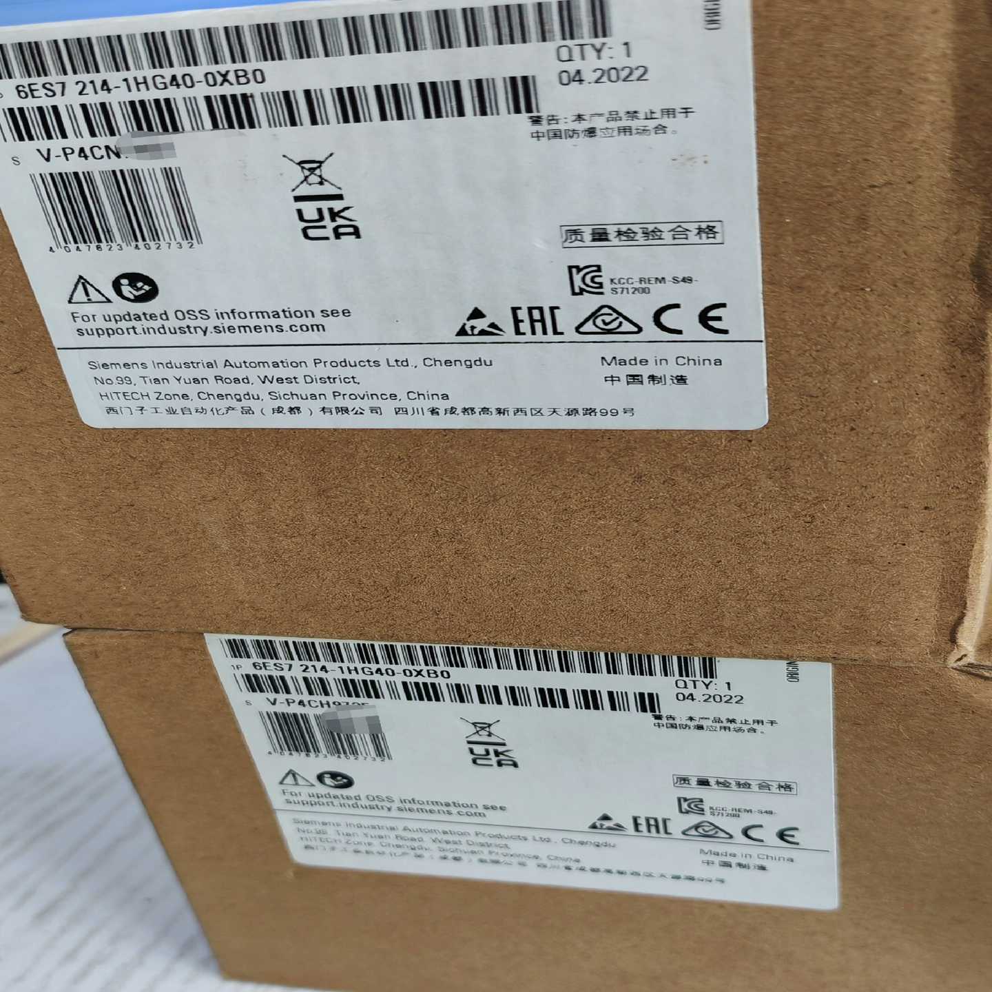 6ES7214-1HG40-0XB0未开封议价～（佳毅工控）