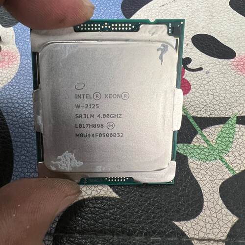 W-2125 4.0G 四核8线程 CPU 通道齐全功能正常-议价