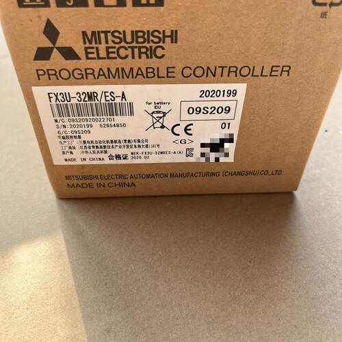 三菱可编程控制器模块型号FX3U32MRESA实物议价