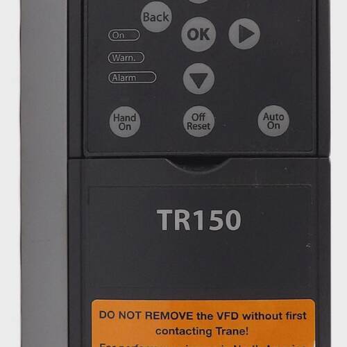 Trane 134H4924 3Phase Variable Frequency Drive TR150 Working