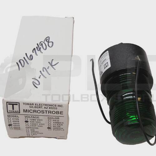 Nuevo Tomar 490S120 Microstrobe 120VAC 5060HZ Verde *Leer*