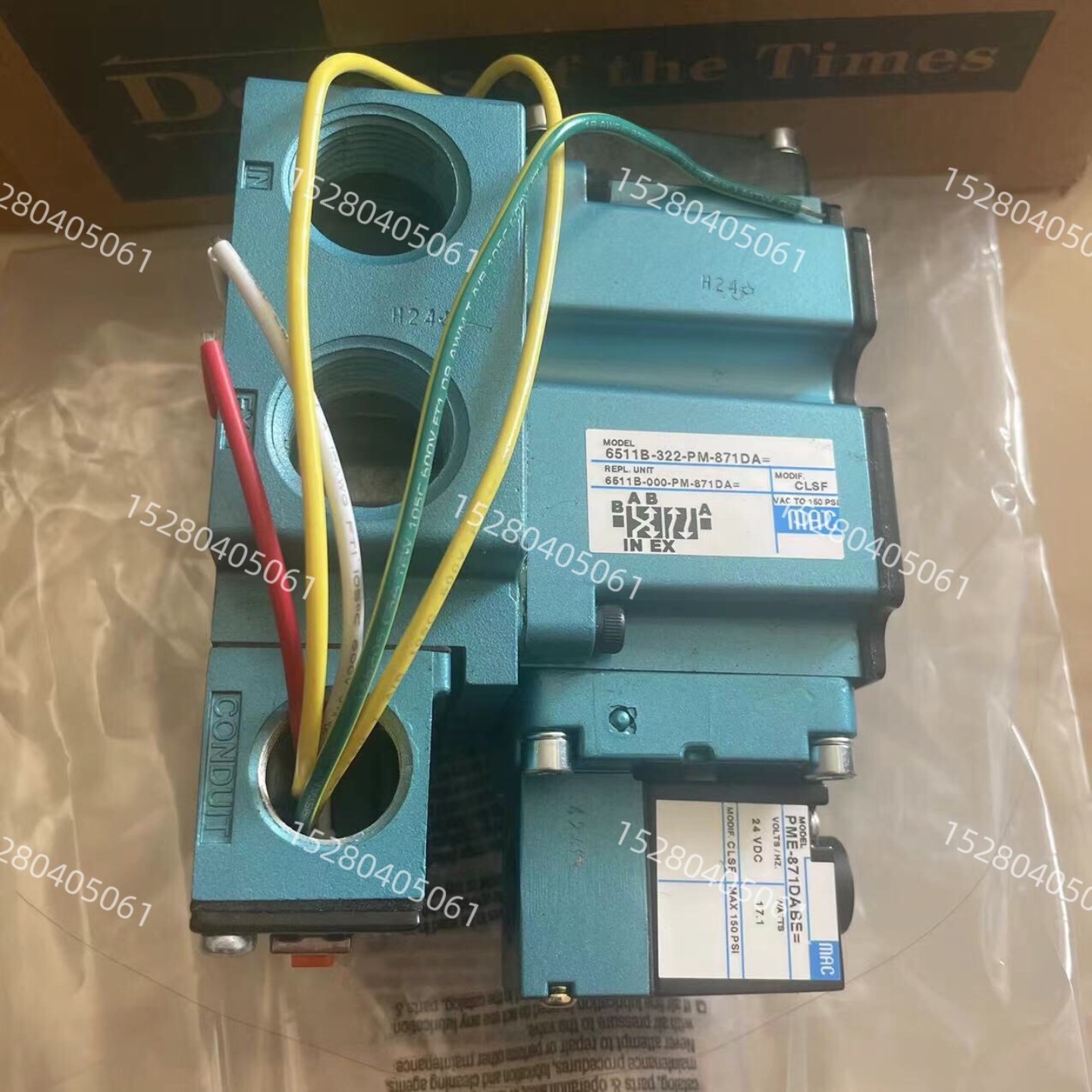 【议价】美国mac电磁阀6511B-322-PM-871DA652