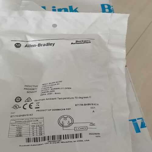 871TM-BH8N18-N3全新原装AB罗克韦尔接-议价