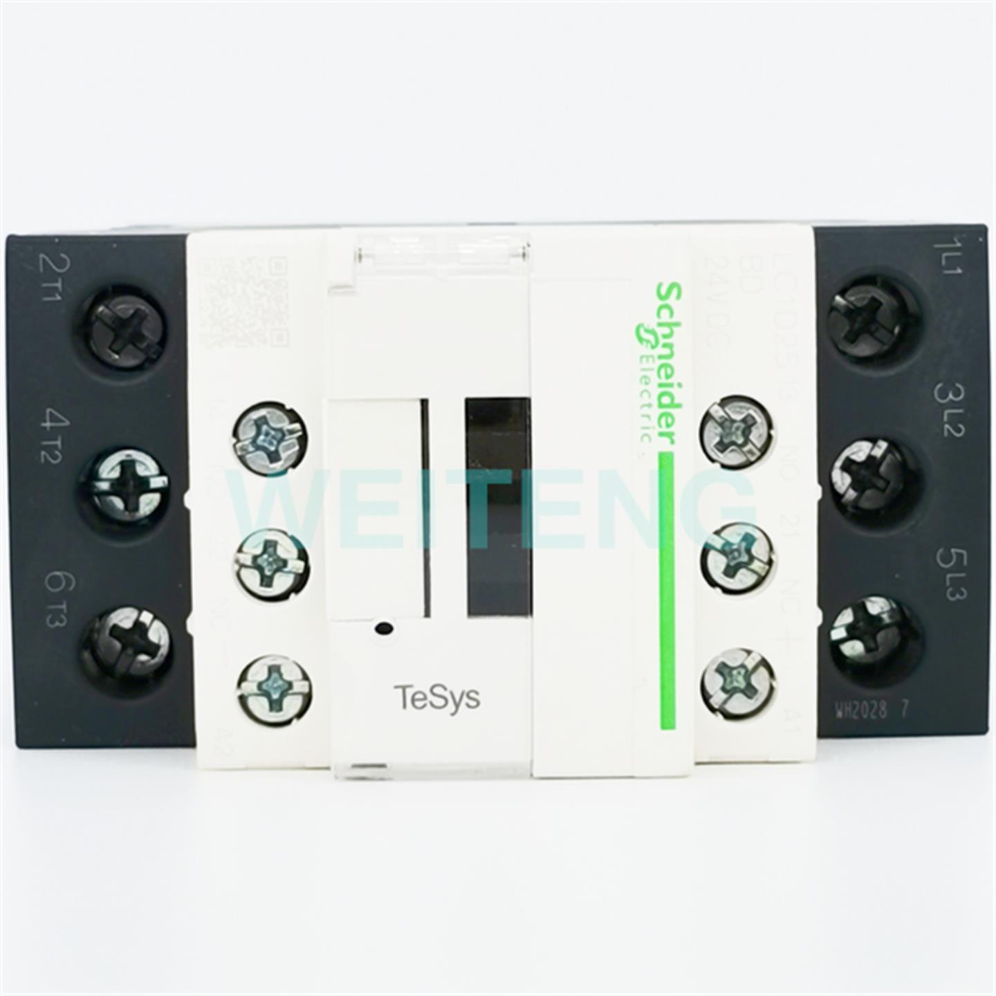 隆兴施耐德 LC1D25BDC 直流控制接触器11KW三相24VDC TeSys Cont*