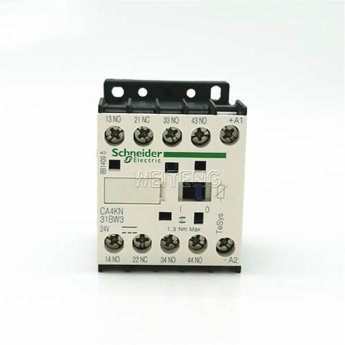 供应CA4KN31BW3 接触器型中间继电器24VDC 3NO常开1NC常闭原装*